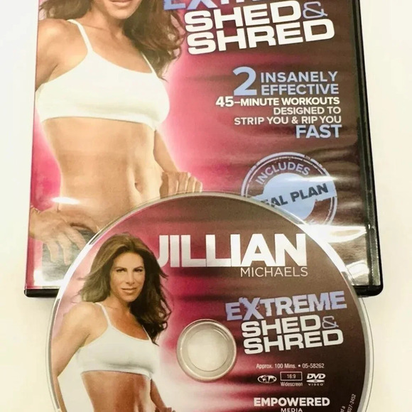 JILLIAN MICHAELS Extreme Shed & Shred 2 Insanely Effective 45-Minute Workout DVD - Picture 4 of 5